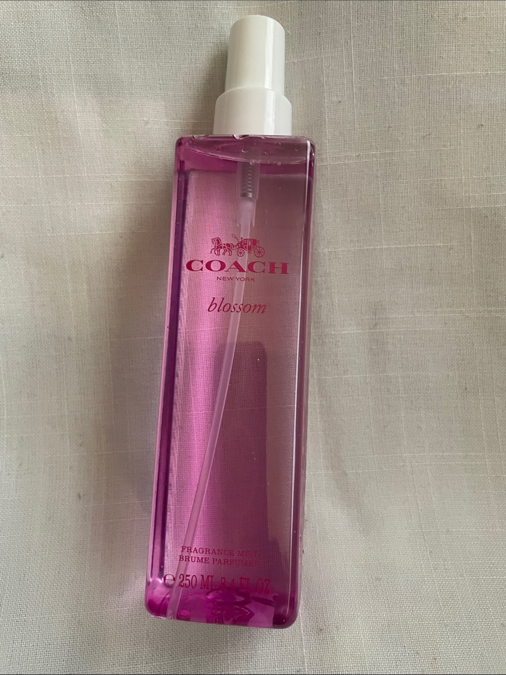 Coach Blossom Pink Fragrance Mist 8.4 OZ Made In France NEW